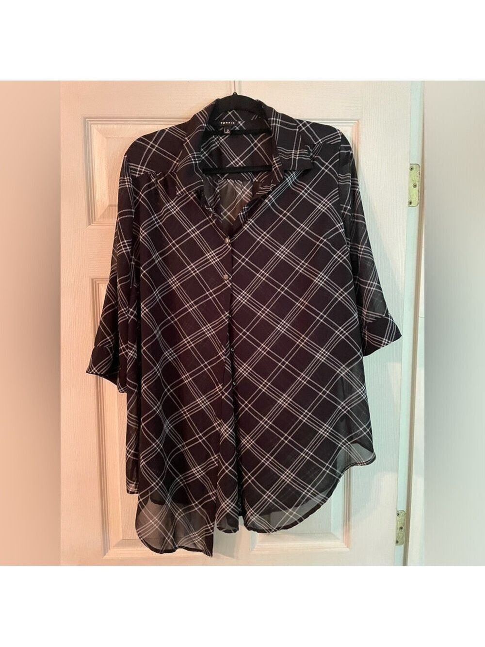 Torrid Blouse / Swim cover oversized Xl